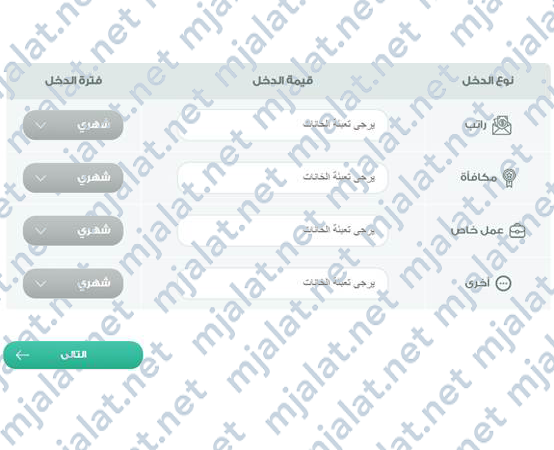 بنك التسليف والادخار حاسبة التمويل