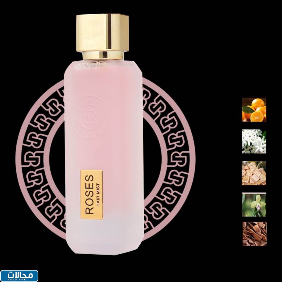 عطر روزس للشعر